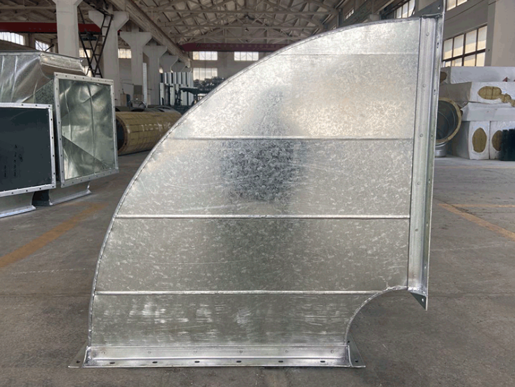 共板通風(fēng)管道彎頭