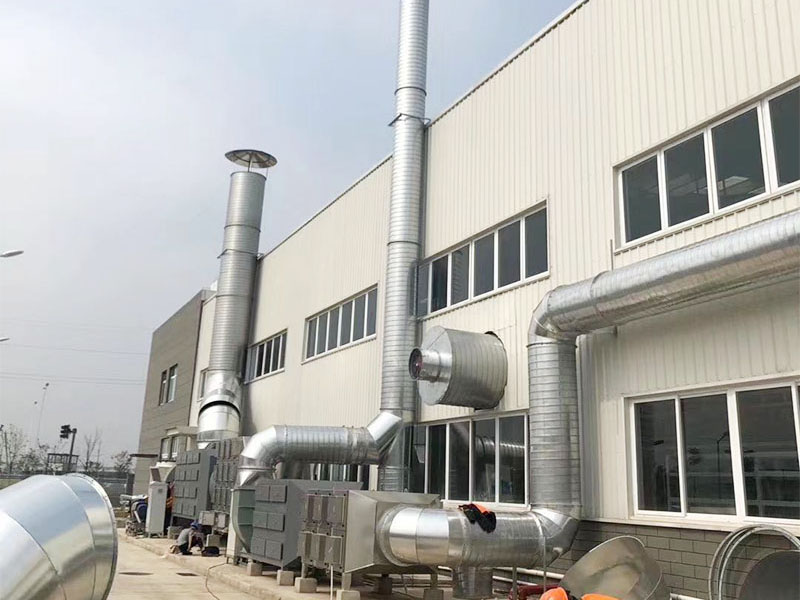 螺旋通風(fēng)管道施工案例